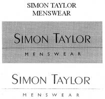 SIMON TAYLOR MENSWEAR