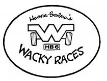 Hanna Barbera's W HB6 WACKY RACES