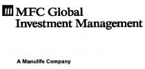 MFC Global Investment Management A Manulife Company