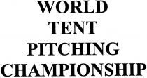 WORLD TENT PITCHING CHAMPIONSHIP