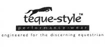 teque-style performance · wear engineered for the discerning equestrian.