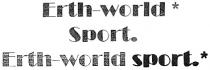 Erth-world sport.