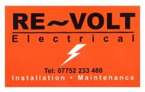 RE VOLT E l e c t r i c a l Tel: 07752 233 480 Installation · Maintenance