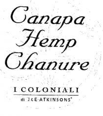 Canapa Hemp Chanure I COLONIALI di JeE ATKINSONS