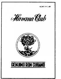 HAVANA CLUB GENUINO RON CUBANO