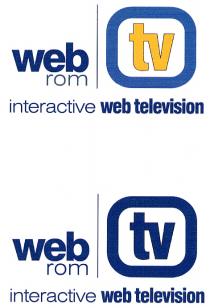 web rom tv interactive web television