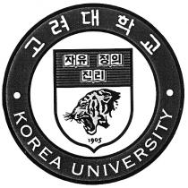 1905 · KOREA UNIVERSITY ·