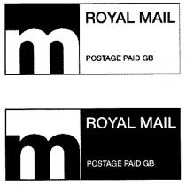 m ROYAL MAIL POSTAGE PAID GB