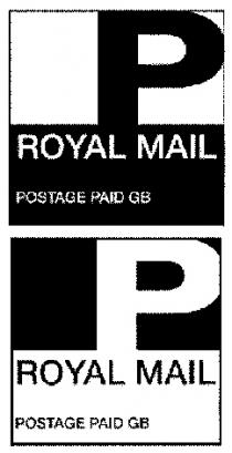 P ROYAL MAIL POSTAGE PAID GB