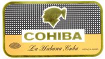 COHIBA La Habana, Cuba HECHO A MANO