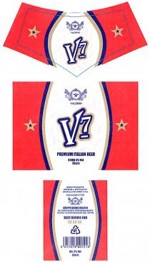 VALERIO V7 VALERIO V7 PREMIUM ITALIAN BEER BIRRA 5% Vol 33cle