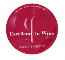 This outlet has been commended for it's... Excellence in Wine 2004 JACOB'S CREEK