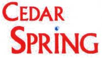 CEDAR SPRiNG