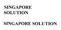 SINGAPORE SOLUTION