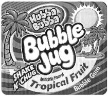 Hubba Bubba Bubble Jug SHAKE N' CHUG Artificially Flavored Tropical Fruit Bubble Gum