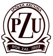 PZU SPOLKA AKCYJNA ROK ZAL. 1803