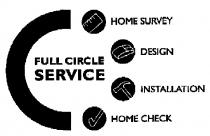 FULL CIRCLE SERVICE HOME SURVEY DESIGN INSTALLATION HOME CHECK