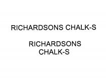 RICHARDSONS CHALK-S