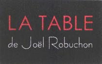 LA TABLE de Joël Robuchon