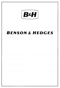 B&H BENSON & HEDGES