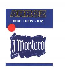 ARROZ RICE. REIS. RIZ J. Montoro