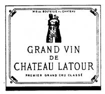 GRAND VIN DE CHATEAU LATOUR