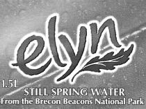 elyn 1.5L STILL SPRING WATER From the Brecon Beacons National Park