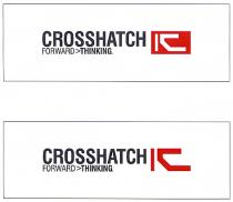 CROSSHATCH FORWARD>THINKING.