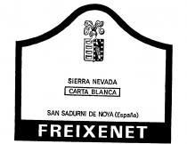 SIERRA NEVADA CARTA BLANCA SAN SADURNI DE NOYA (ESPANA) FREIXENET