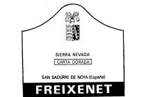 SIERRA NEVADA CARTA DORADA SAN SADURNI DE NOYA (ESPANA) FREIXENET