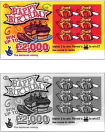 HAPPY BIRTHDAY WIN UP TO £2,000 The National Lottery