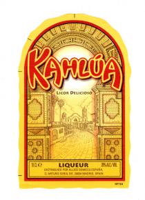 KAHLÚA LICOR DELICIOSO