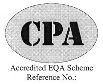 CPA Accredited EQA Scheme Reference No: