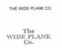 THE WIDE PLANK CO.