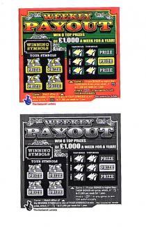 WEEKLY PAYOUT WIN 8 TOP PRIZES OF £1,000 A WEEK FOR A YEAR!