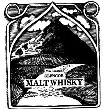 MacDonald's GLENCOE MALT WHISKY