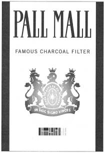 PALL MALL FAMOUS CHARCOAL FILTER PER ASPERA AD ASTRA IN HOC SIGNO VINCES