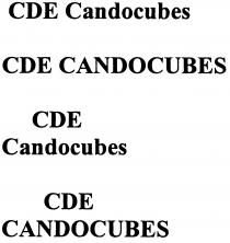 CDE Candocubes