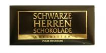 SCHWARZE HERREN SCHOKOLADE EDELBITTER