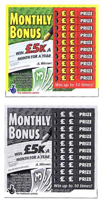 MONTHLY BONUS WIN £5K A MONTH FOR A YEAR The National Lottery