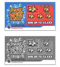 YOUR LUCKY DAY WIN UP TO £X,XXX The National Lottery