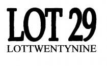 LOT 29 LOTTWENTYNINE