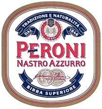 DAL TRADIZIONE E NATURALITA 1846 BIRRA PERONI 1846 PERONI NASTRO AZZURRO BIRRA SUPERIORE