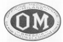 OM OFFICINE MECCANICHE MILANO BRESCIA