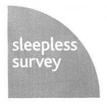 sleepless survey