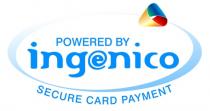 POWERED BY ingenico SECURE CARD PAYMENT