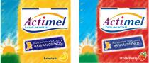 Actimel L.CASEI IMUNITASS HELPS SUPPORT YOUR CHILD'S NATURAL DEFENCES banana