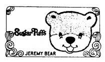 Sugar Puffs JEREMY BEAR