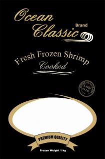 Ocean Classic Brand Fresh Frozen Shrimp Cooked PREMIUM QUALITY