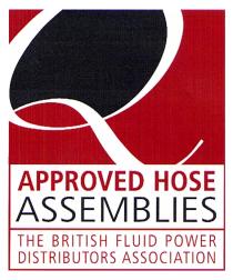 Q APPROVED HOSE ASSEMBLIES THE BRITISH FLUID POWER DISTRIBUTORS ASSOCIATION